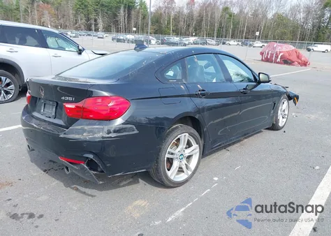 2015 BMW 435I Gran Coupe xDrive from USA, damaged, VIN WBA4B3C55FGV48934